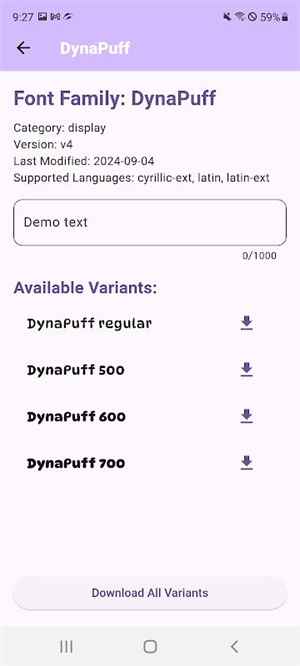 字体查找器